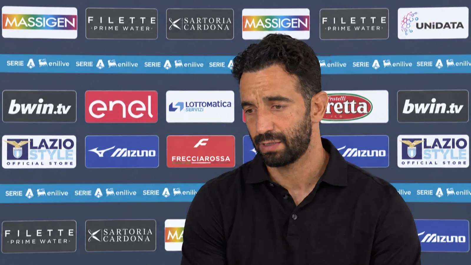Ruben Amorim na konferencji prasowej po meczu z Lazio Rzym
